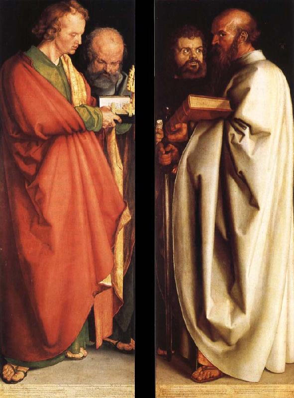 Albrecht Durer The four apostles oil painting image